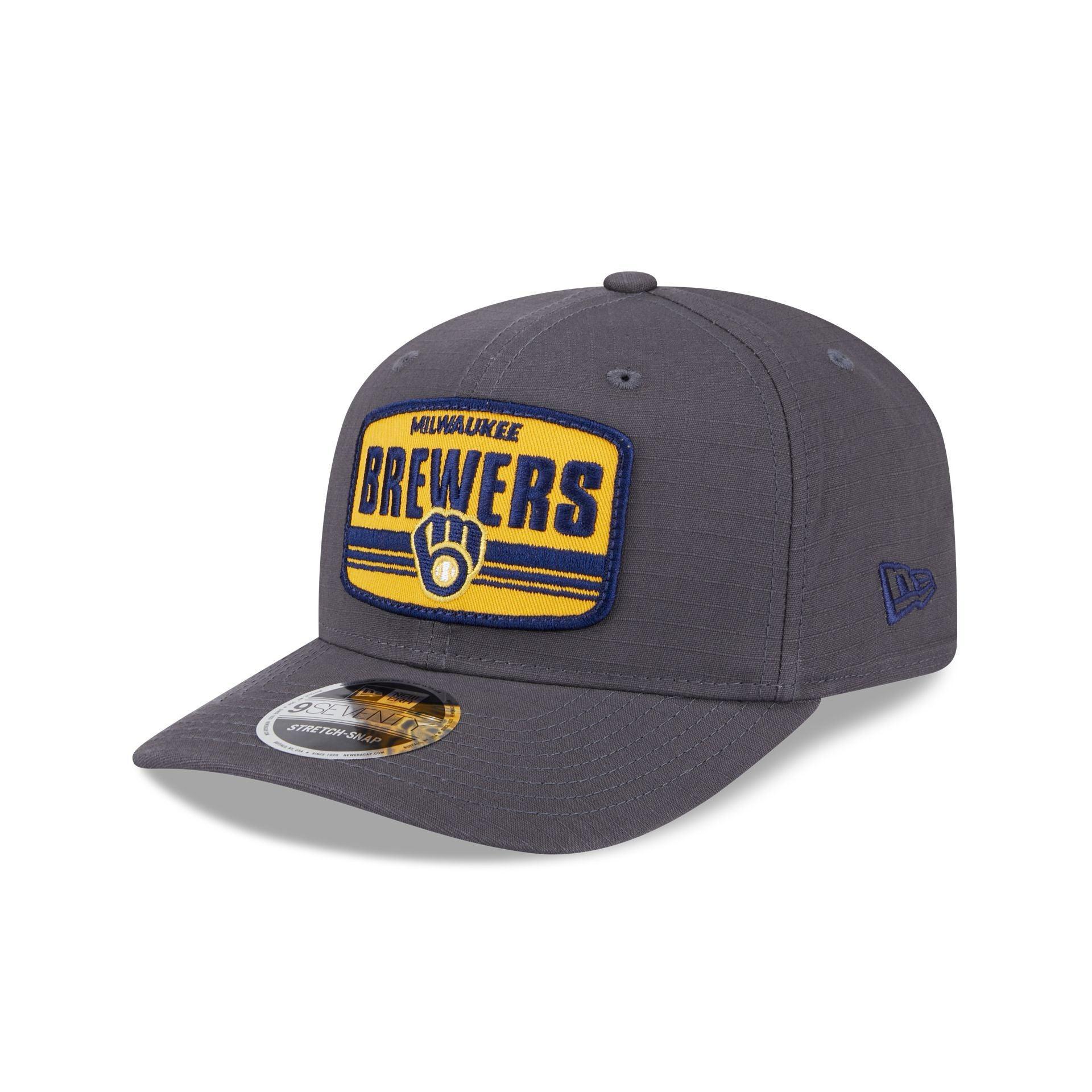 Milwaukee Brewers Team Elevated 9SEVENTY Stretch-Snap Hat Male Product Image