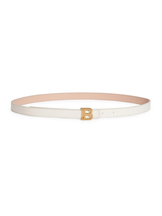 Womens 20Mm Reversible B-Buckle Belt Product Image