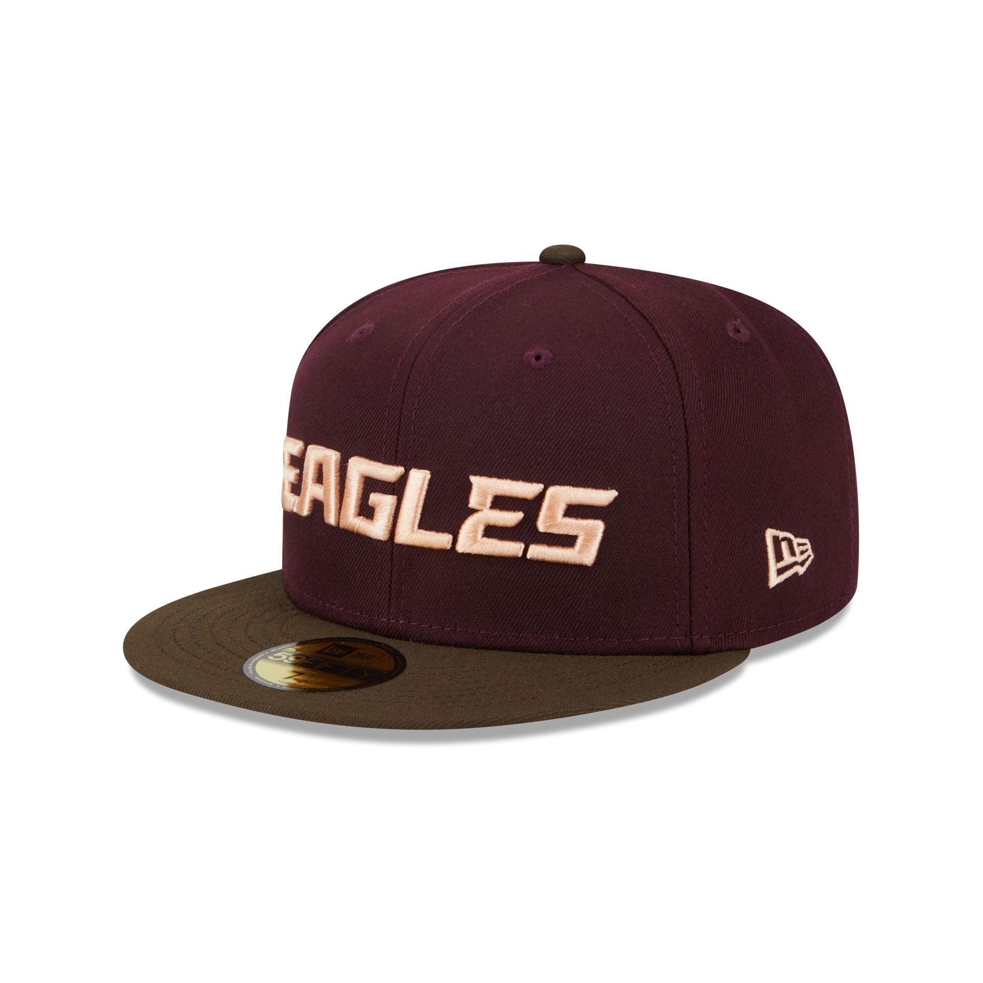 Philadelphia Eagles Berry Chocolate 59FIFTY Fitted Hat Male Product Image