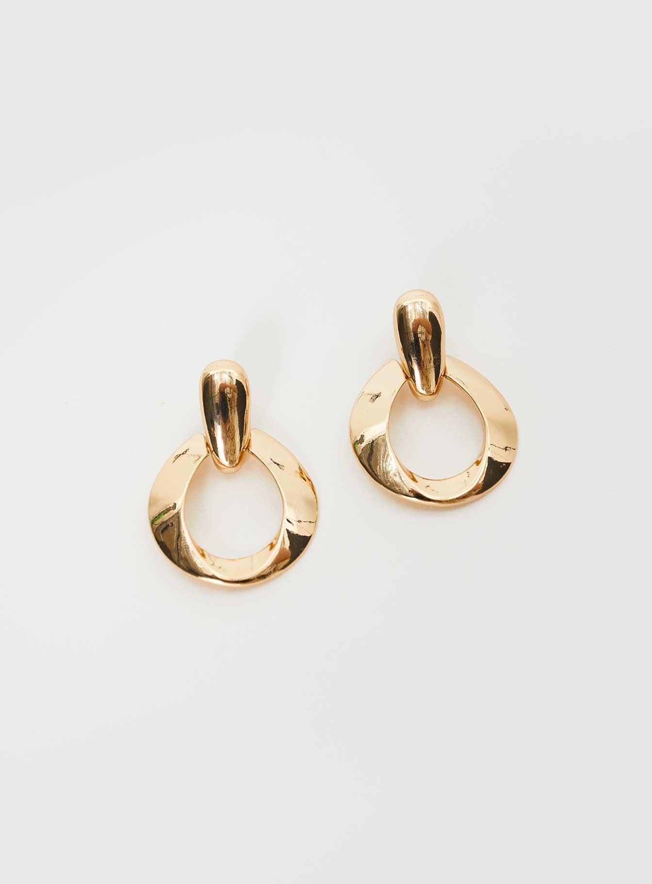 Dallia Earrings Gold Product Image