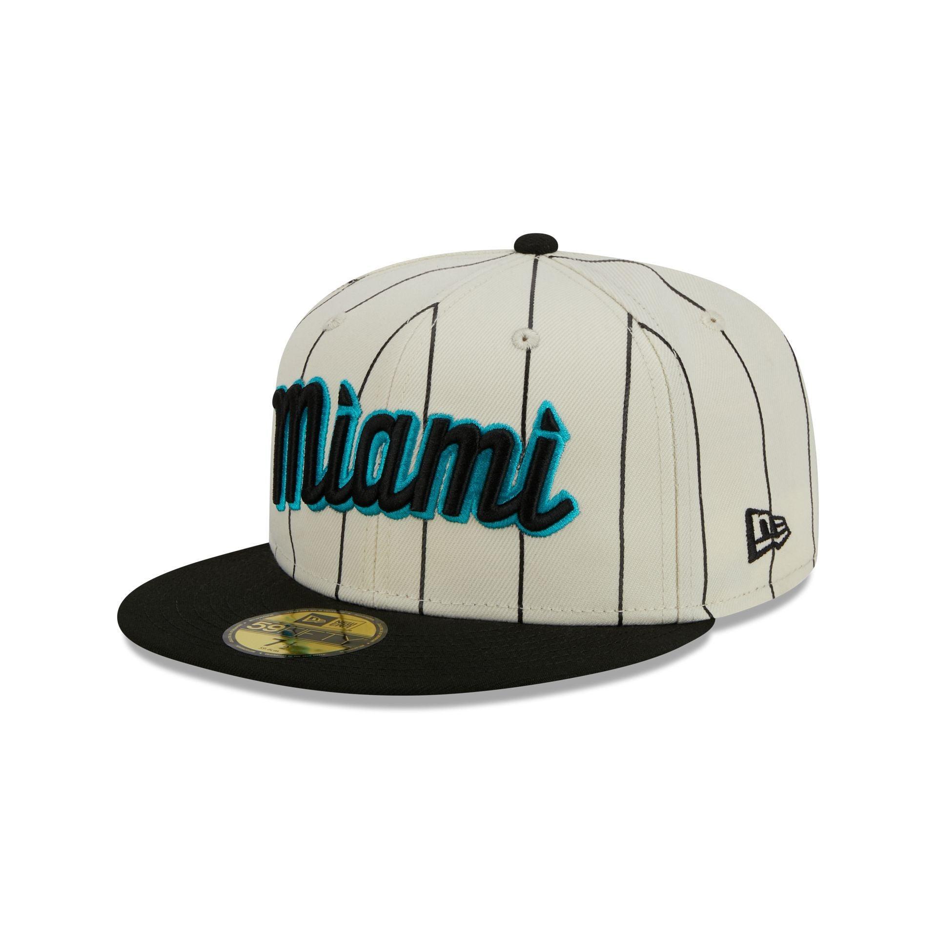 Miami Marlins City Signature 59FIFTY Fitted Hat Male Product Image