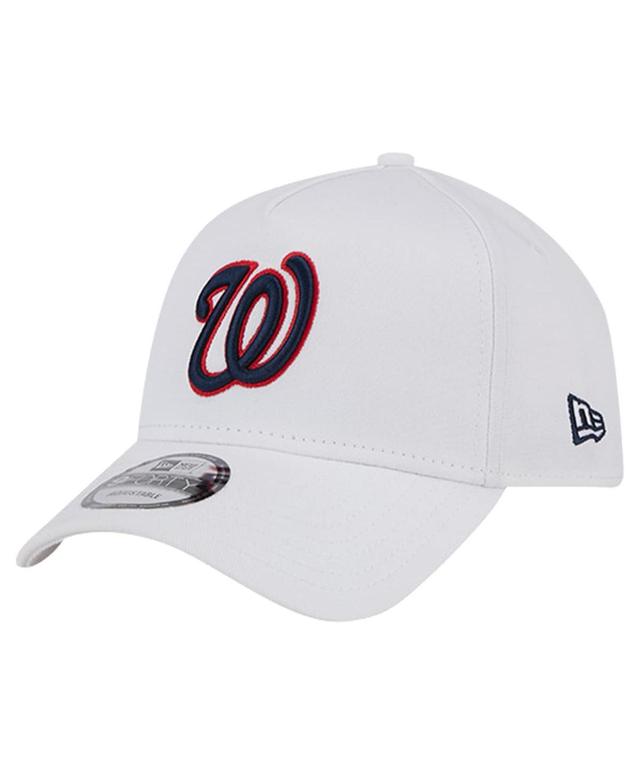 Mens New Era Washington Nationals TC A-Frame 9FORTY Adjustable Hat Product Image