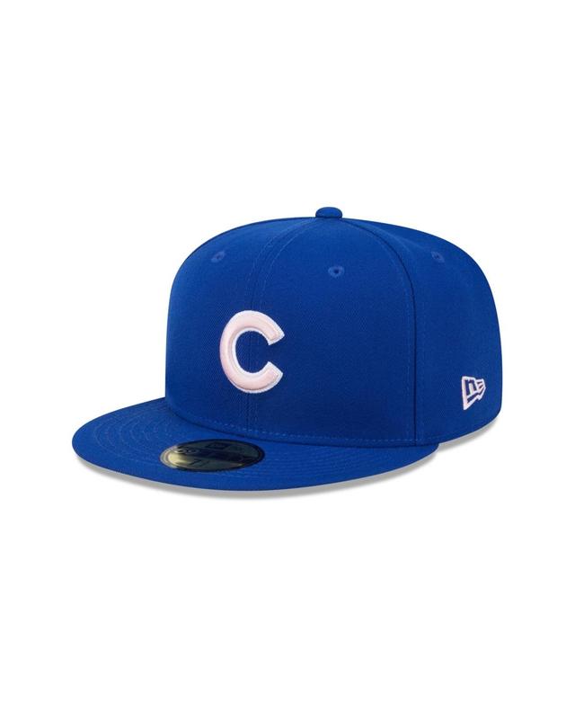 New Era Mens Royal Chicago Cubs 2024 Mothers Day On-Field 59FIFTY Fitted Hat Product Image