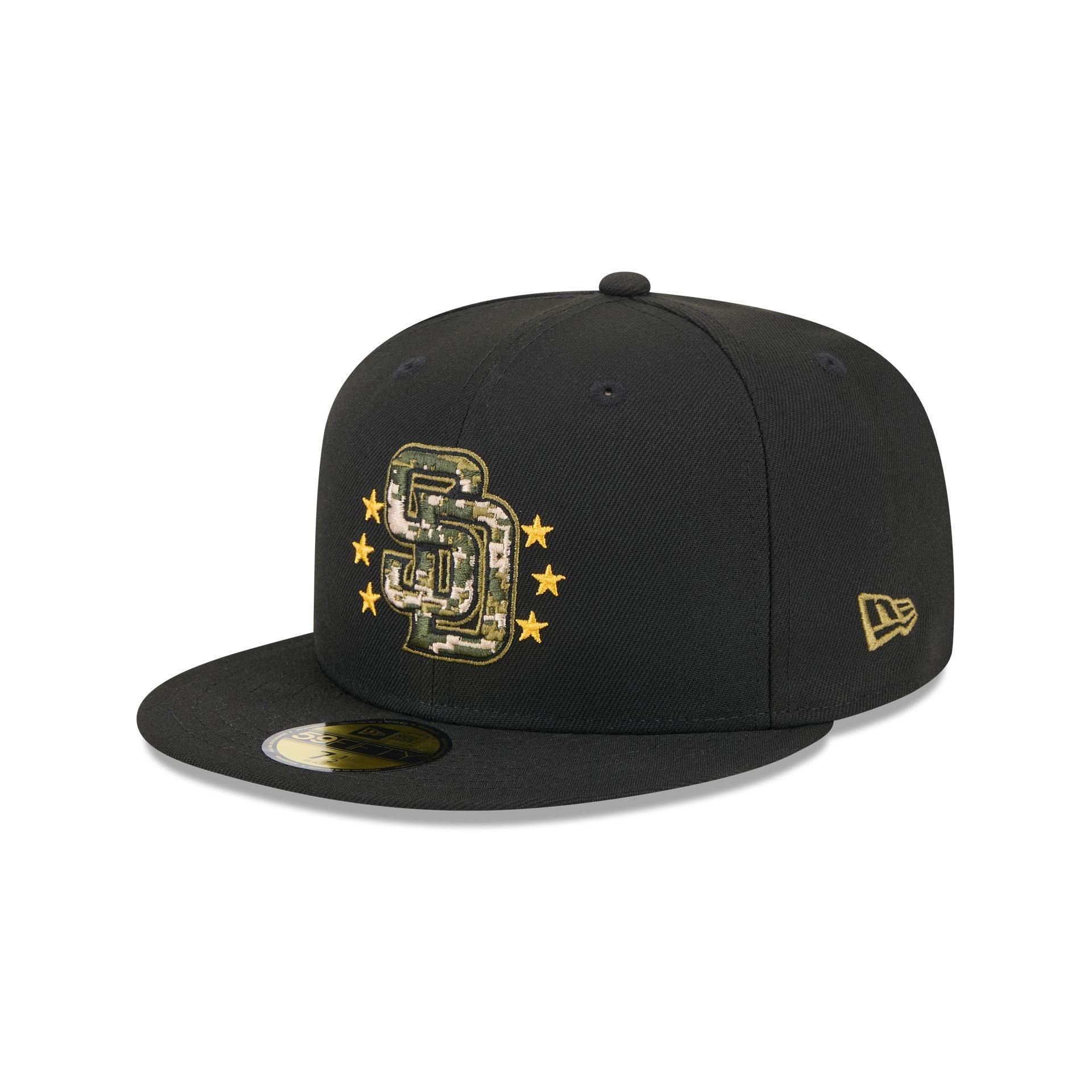 San Diego Padres Armed Forces Day 2024 59FIFTY Fitted Hat Male Product Image