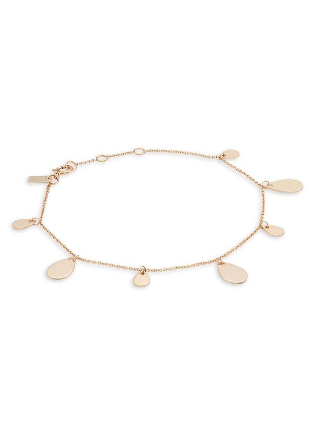 Womens Bliss 18K Rose Gold Charm Bracelet Product Image