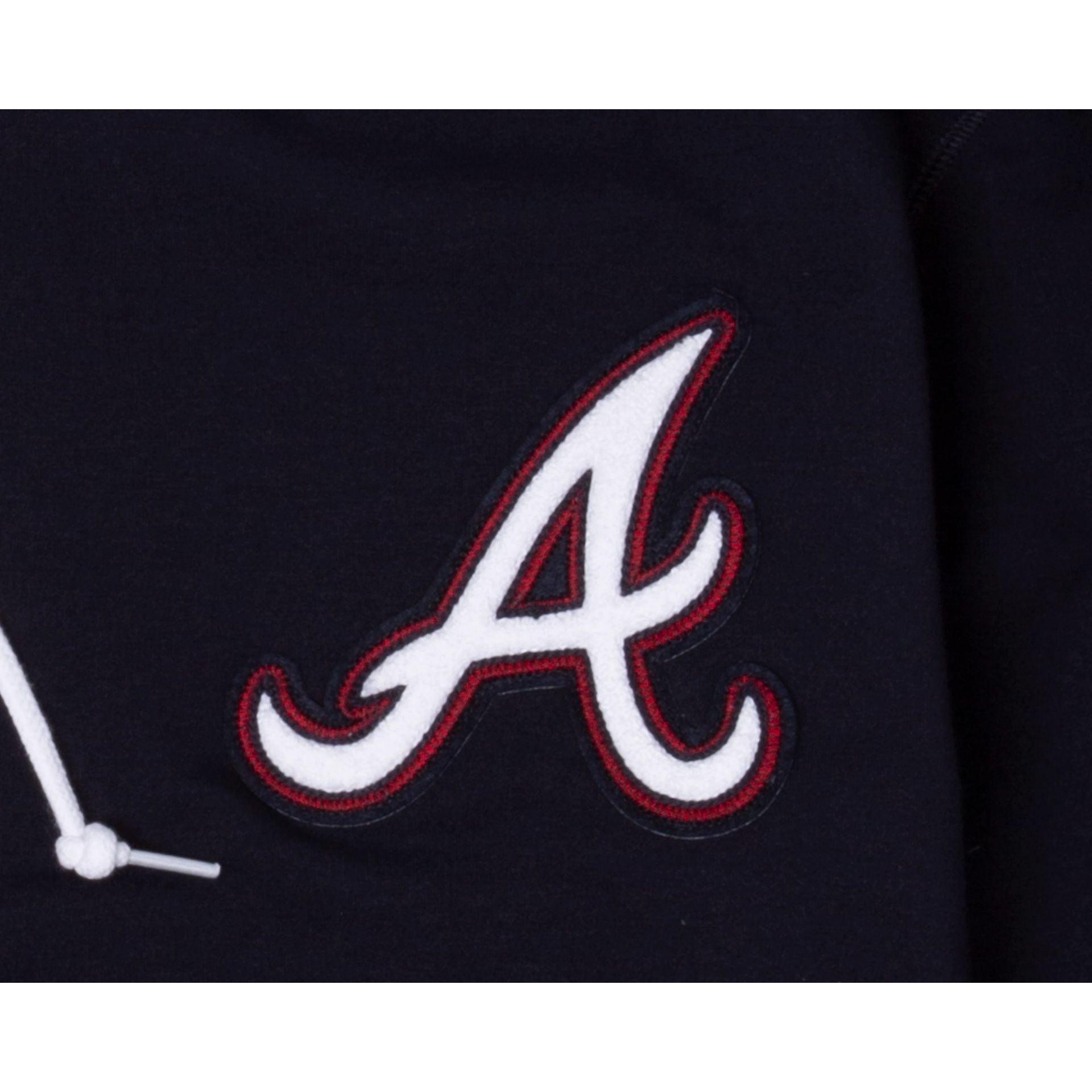 Atlanta Braves Logo Select Hoodie Male Product Image