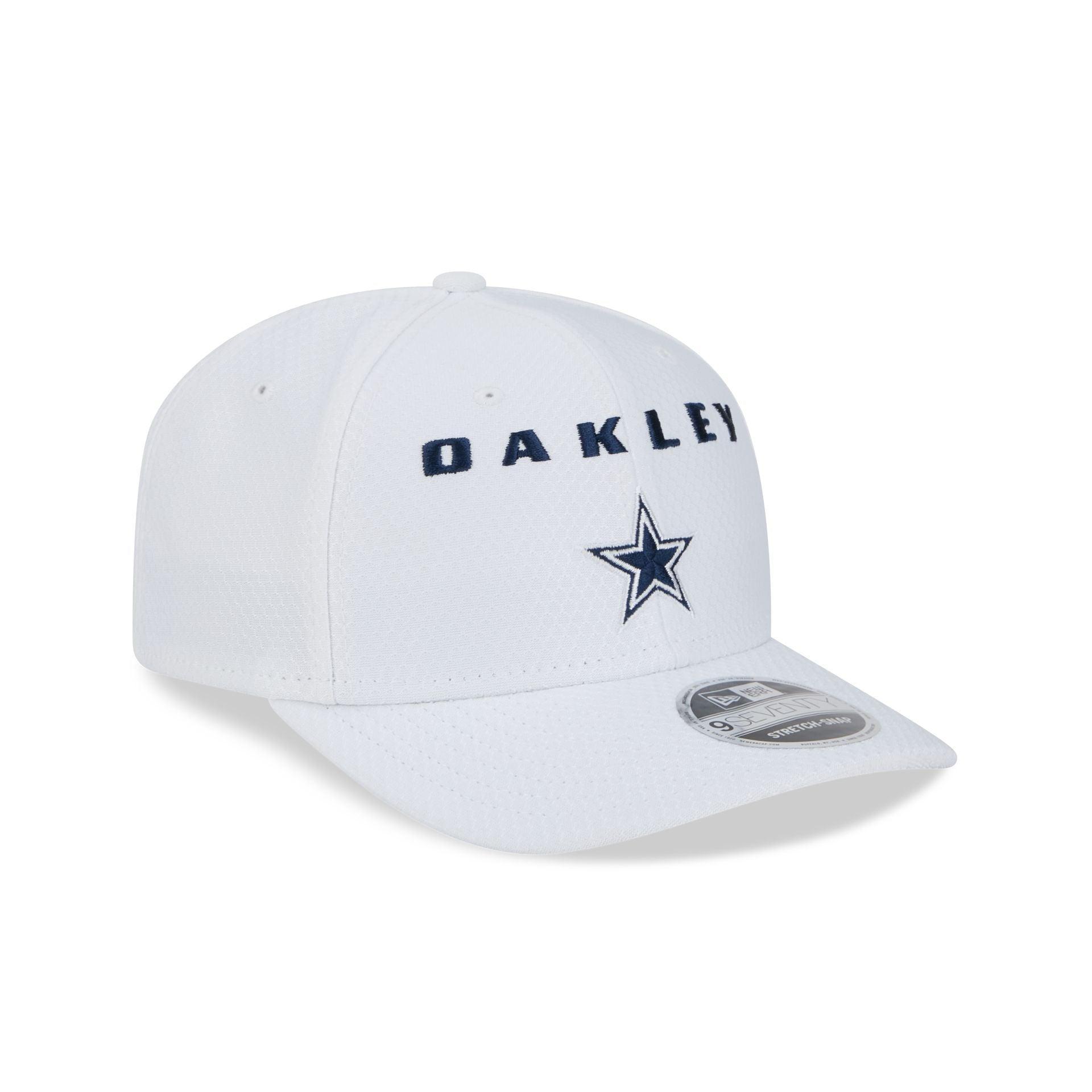 Oakley x Dallas Cowboys White 9SEVENTY Stretch-Snap Hat Male Product Image