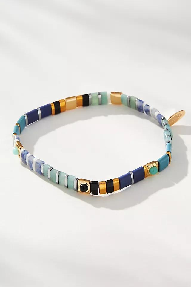 Beaded Chicklet Bracelet Product Image