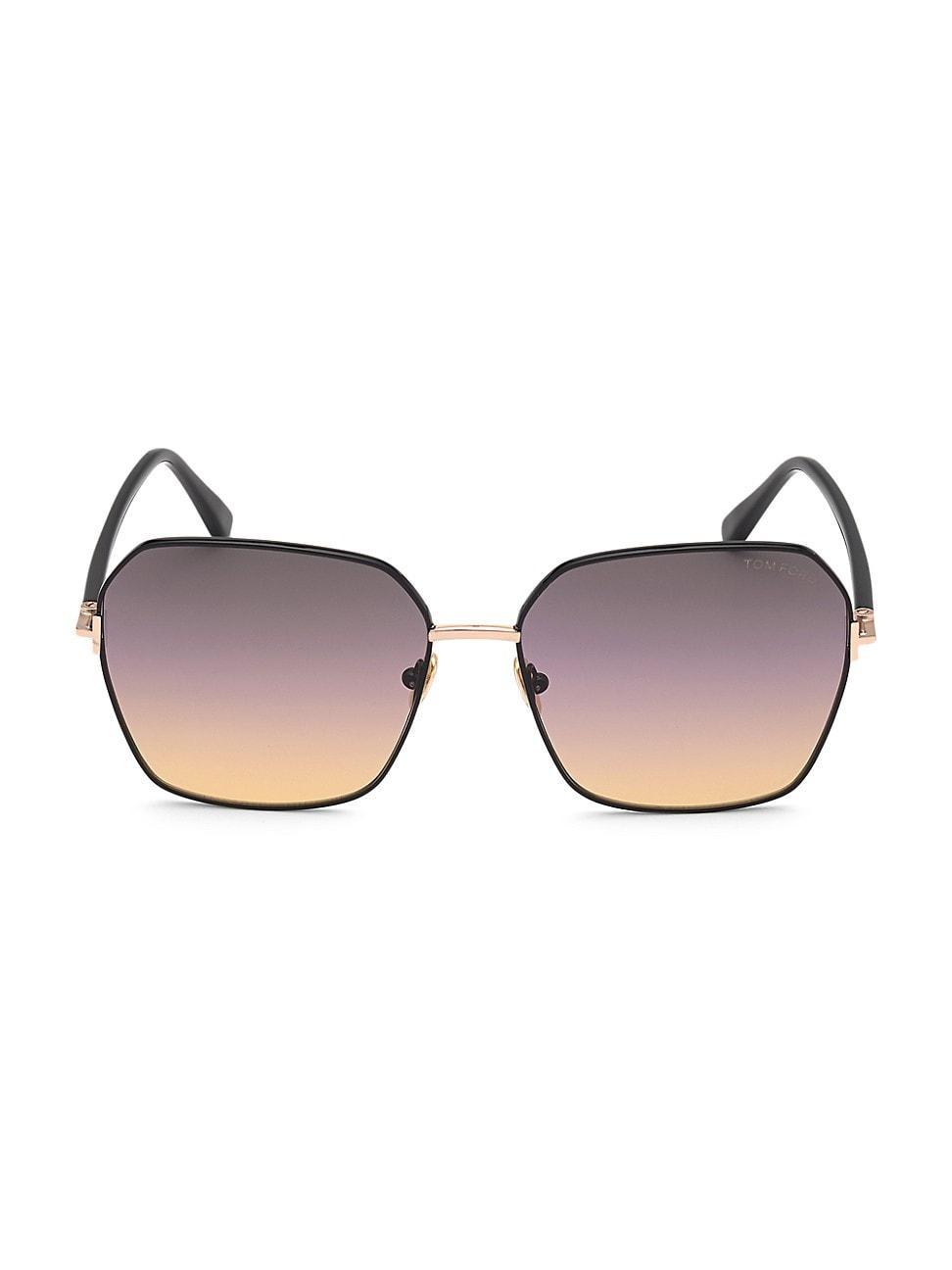 Womens Claudia 62MM Geometric Sunglasses Product Image