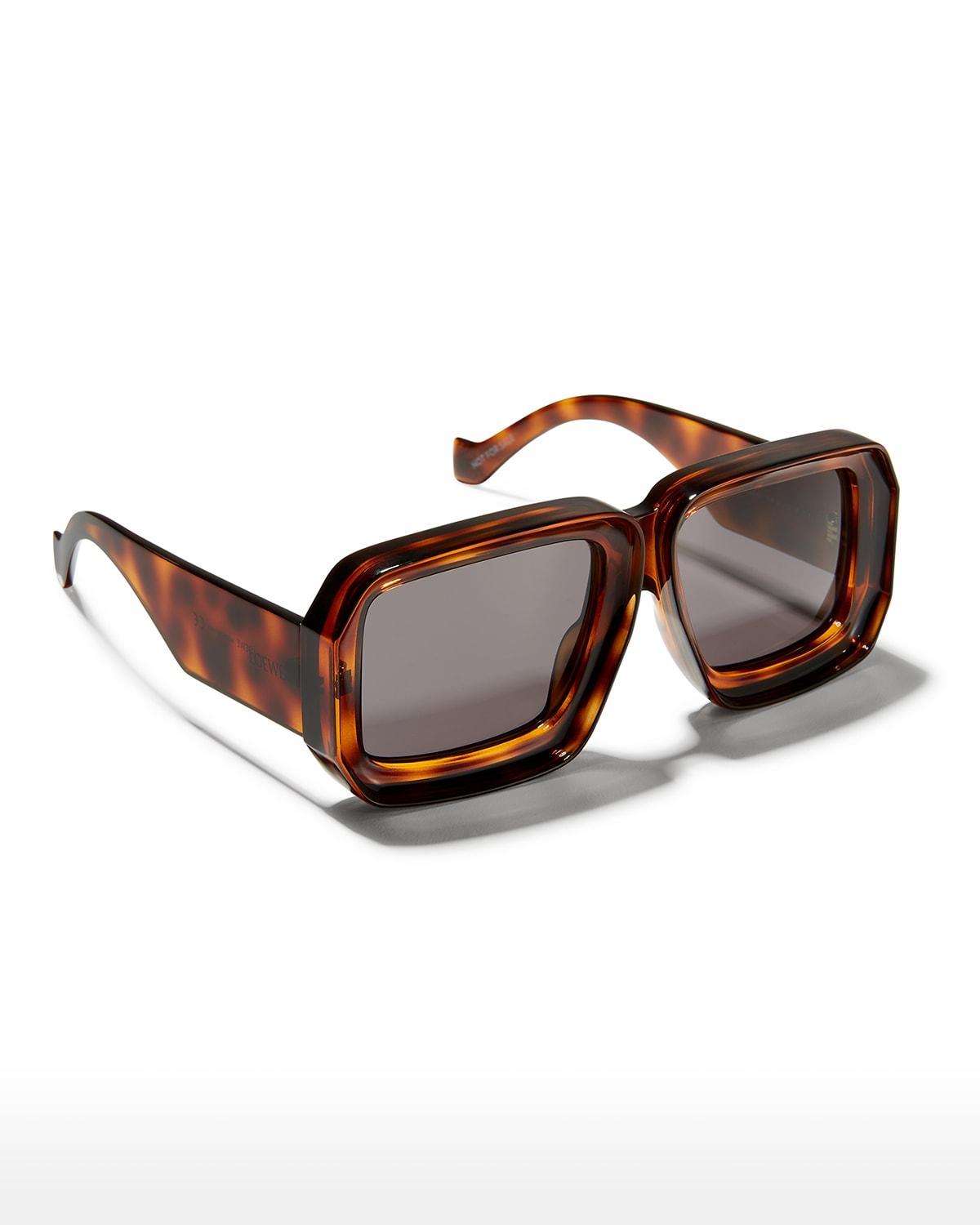 Womens LOEWE x Paulas Ibiza 56MM Square Sunglasses Product Image