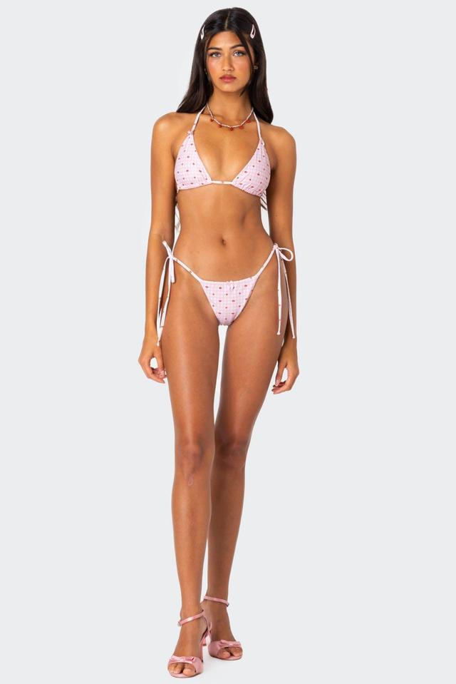 Picnic String Bikini Bottom Product Image