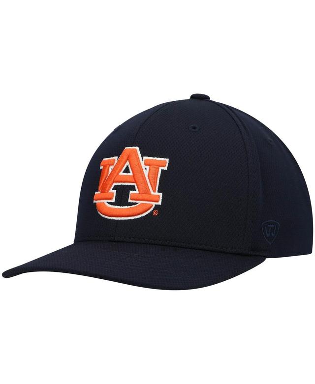 Mens Top of The World Navy Auburn Tigers Reflex Logo Flex Hat Product Image