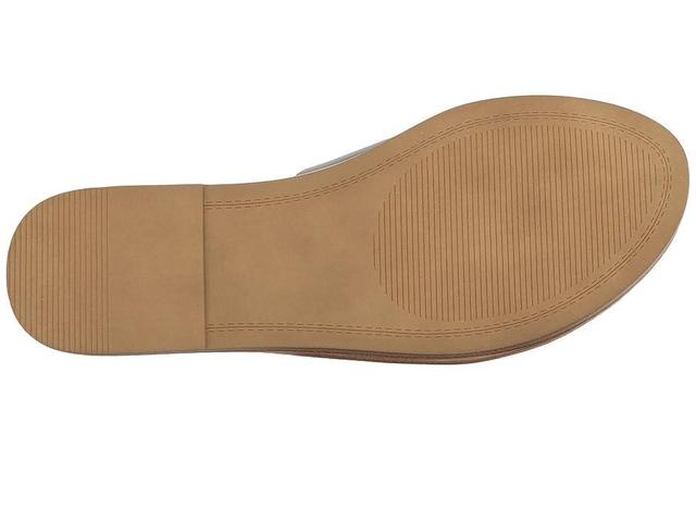 Steve Madden Grace Slide Sandal (Black Leather) Women's Shoes Product Image