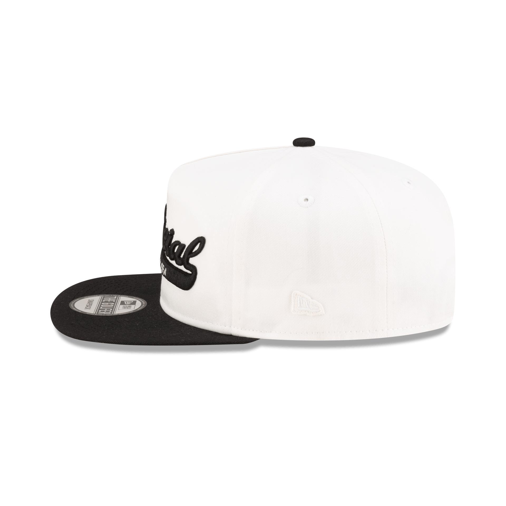 Brand New Era Official College White Golfer Snapback Hat Male Product Image