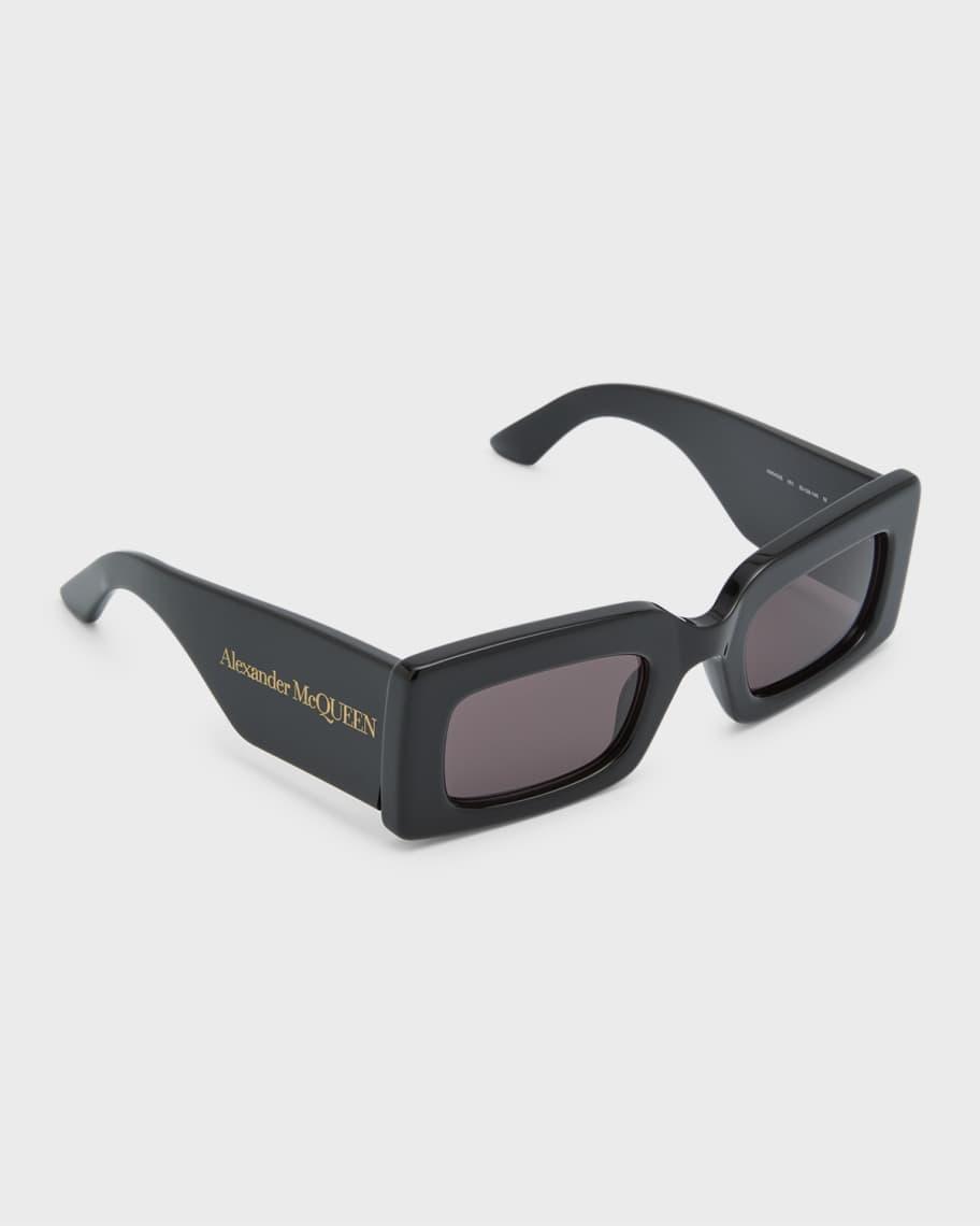 Beveled Acetate Rectangle Sunglasses  Product Image