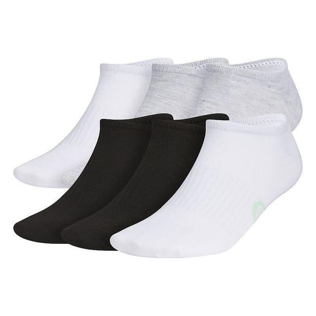 Mens adidas 6-Pack Superlite Classic No-Show Socks Product Image