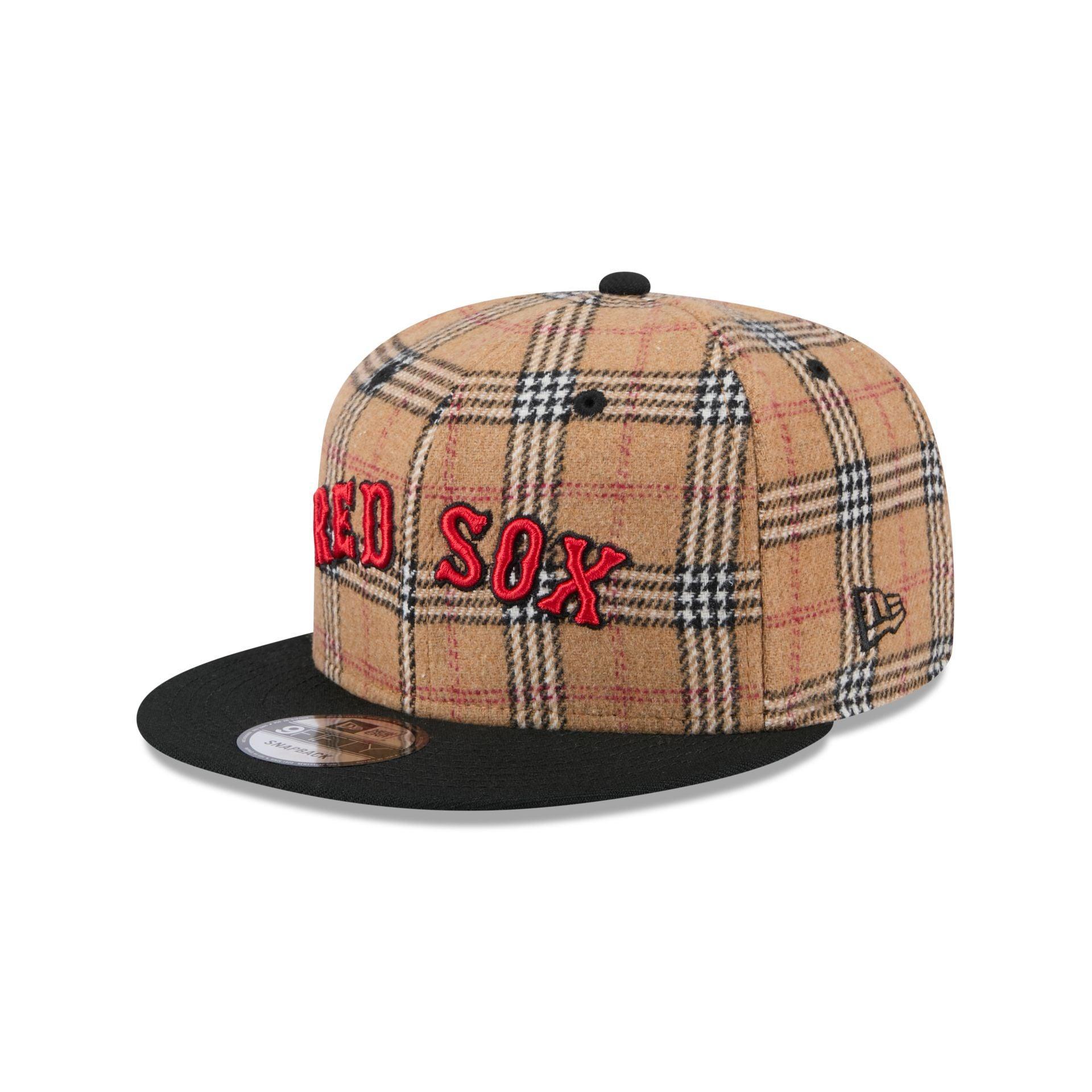 Chicago White Sox Tan Tartan 9FIFTY Snapback Hat Male Product Image