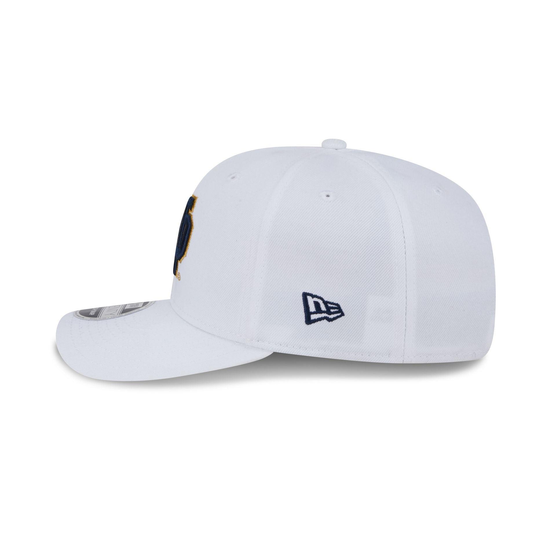 Notre Dame Fighting Irish White 9SEVENTY Stretch-Snap Hat Male Product Image