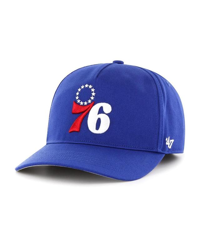 Mens 47 Royal Philadelphia 76ers Hitch Snapback Hat Product Image