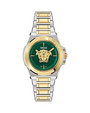 Versace Womens Swiss Two-Tone Stainless Steel Bracelet Watch 37mm Product Image