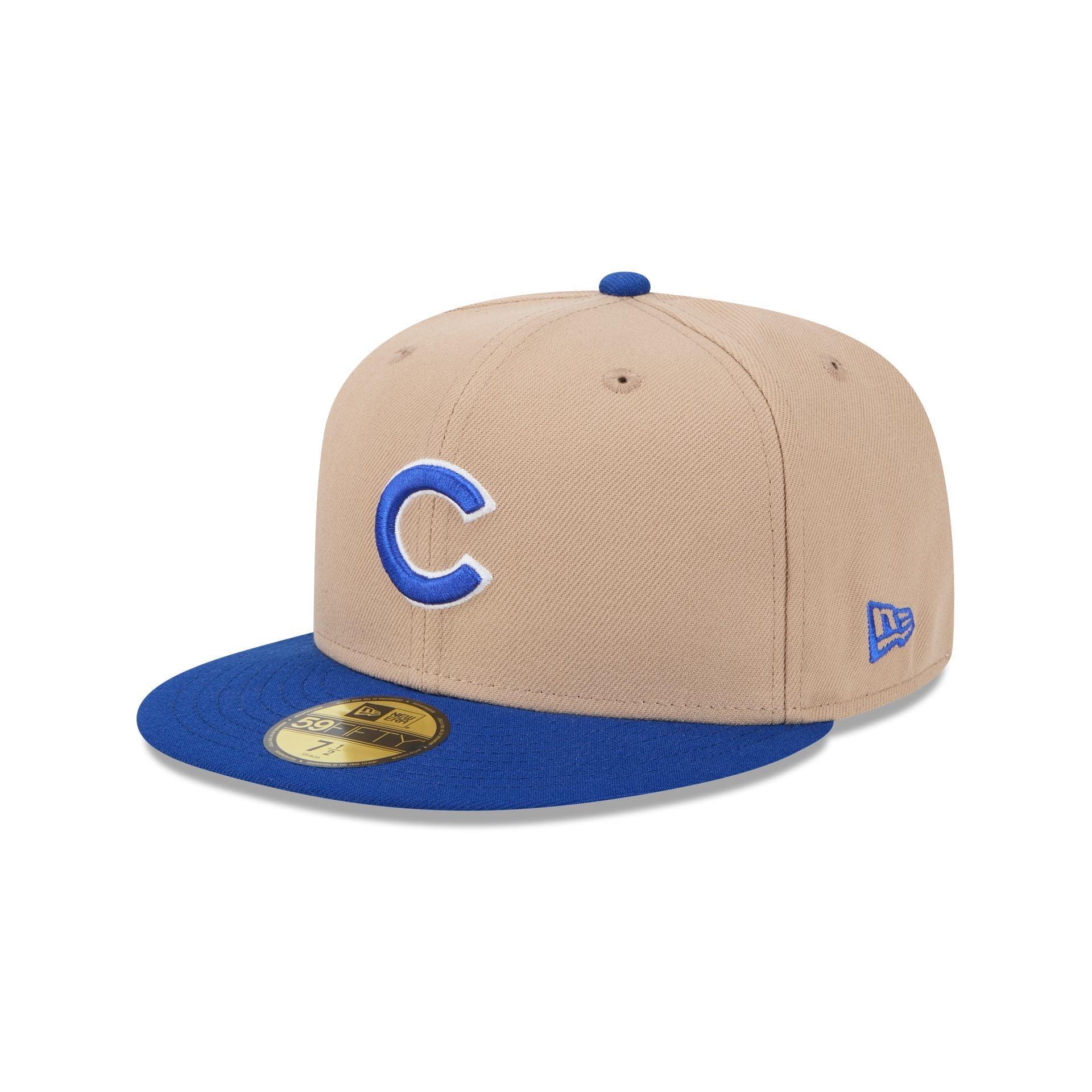 Chicago Cubs Camel 59FIFTY Fitted Hat Male Product Image