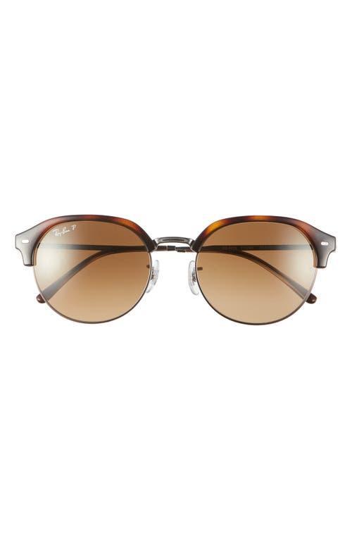 Ray-Ban 55mm Gradient Polarized Irregular Sunglasses Product Image