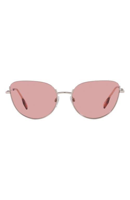 burberry Harper 58mm Cat Eye Sunglasses Product Image