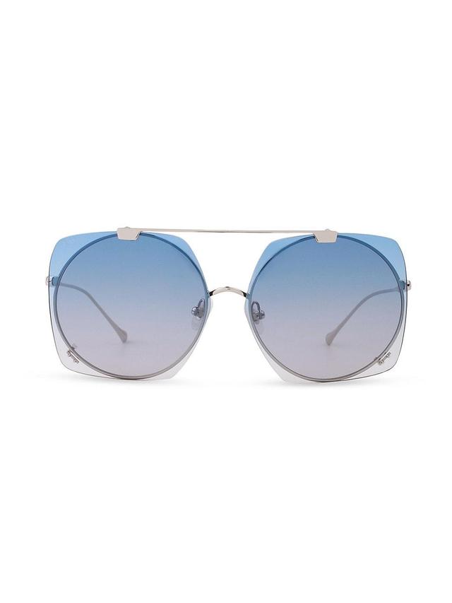 Womens Last Summer 57MM Geometric Sunglasses Product Image