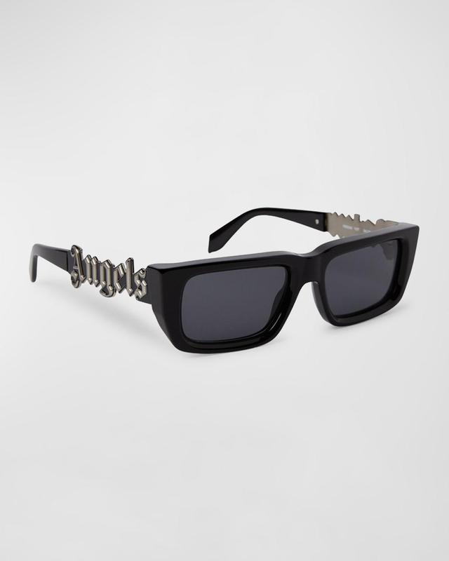 Mens Milford Acetate Rectangle Sunglasses Product Image