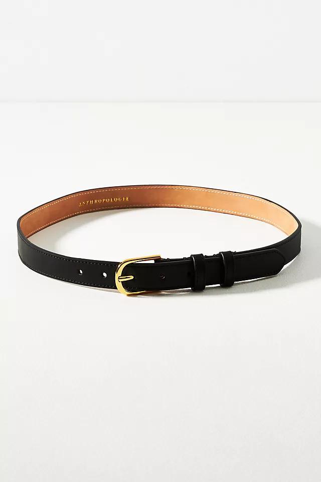  Italian Leather Boyfriend Belt Product Image