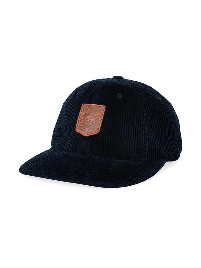 Mens Logo Corduroy Baseball Cap Product Image