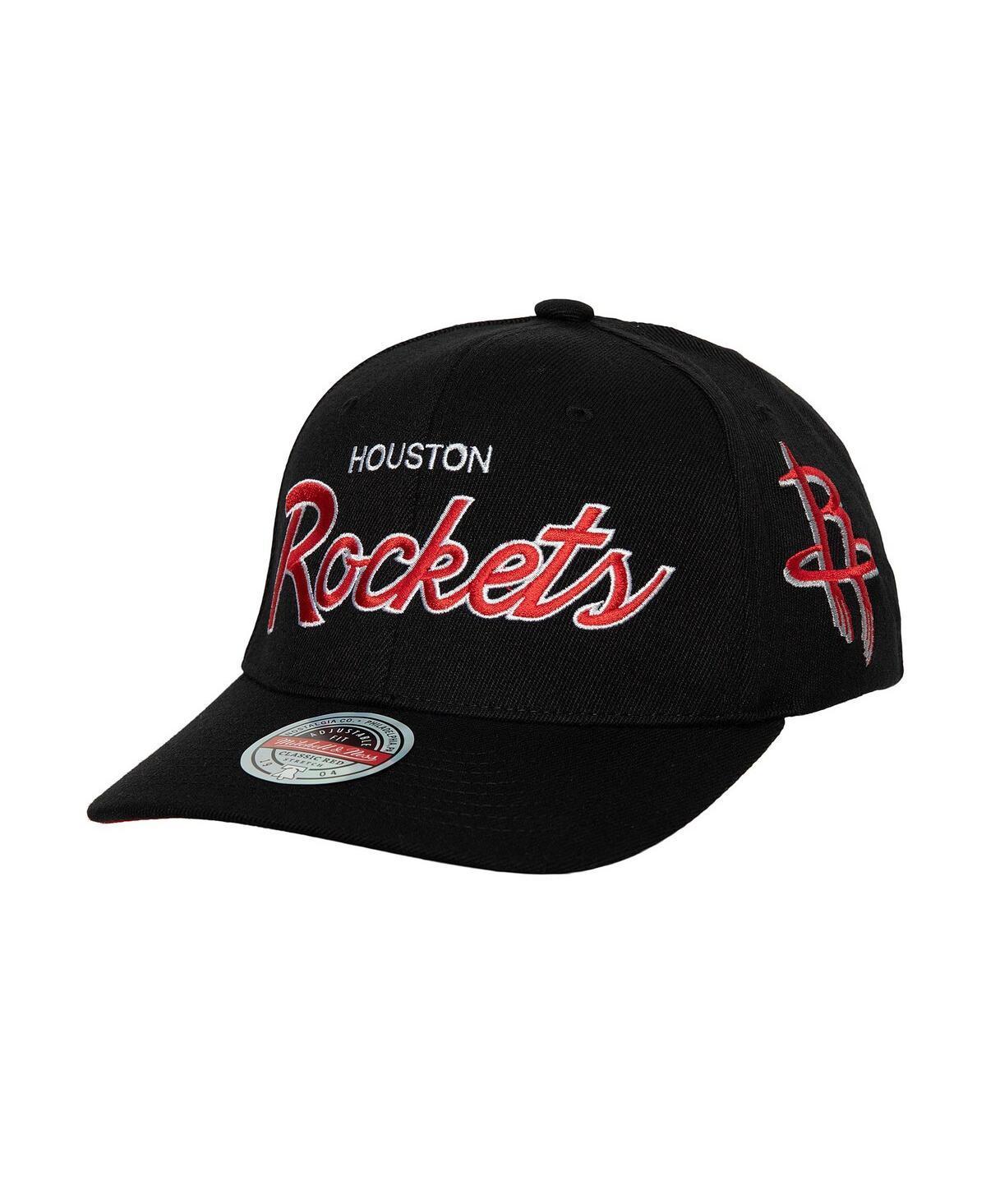 Mens Mitchell & Ness Houston Rockets MVP Team Script 2.0 Stretch-Snapback Hat Product Image