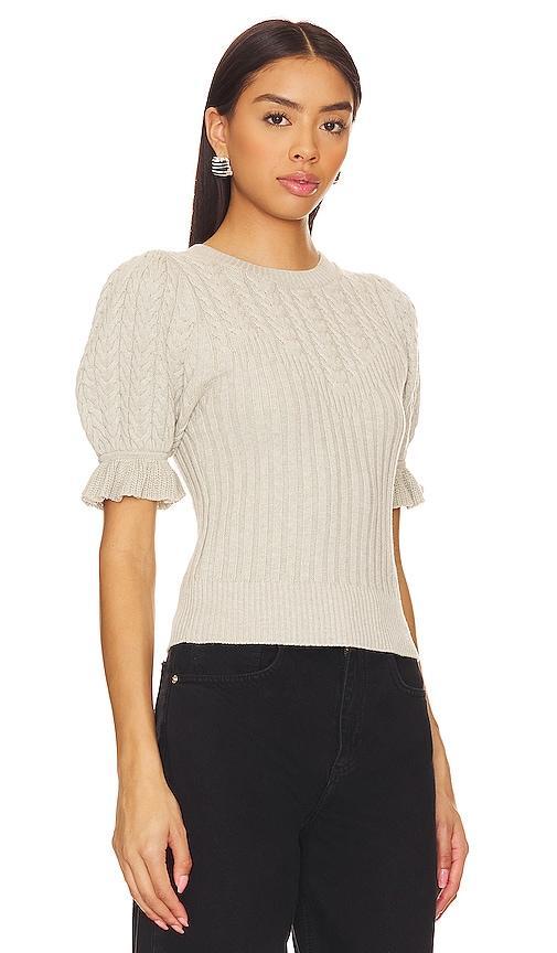 PAIGE Ansa Puff Sleeve Sweater Product Image