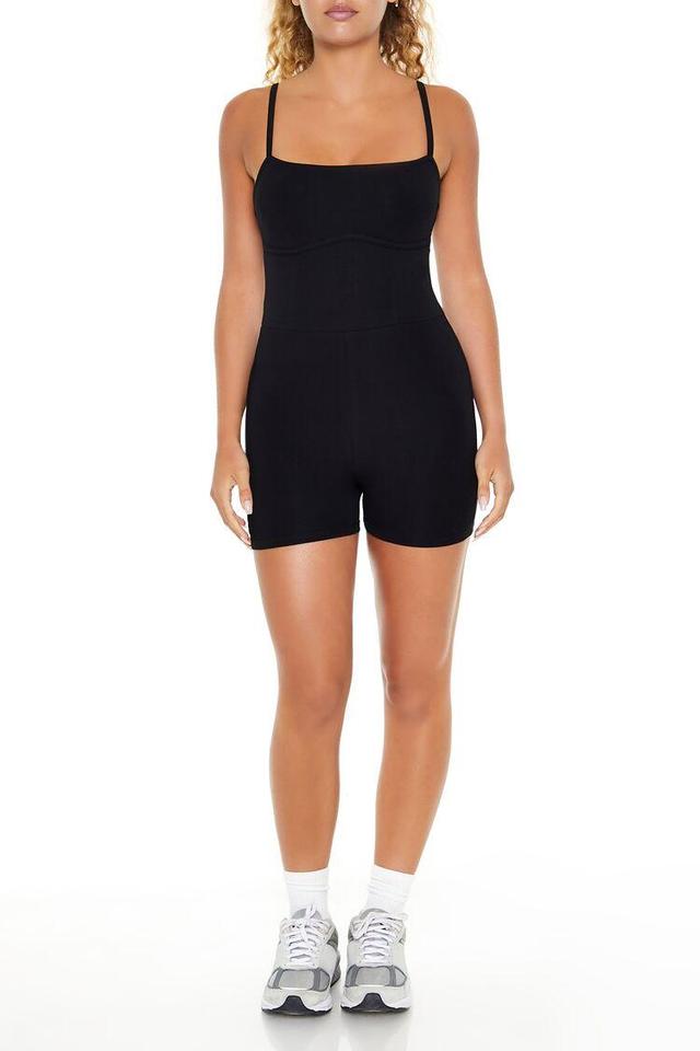 Active Fitted Cami Romper | Forever 21 Product Image