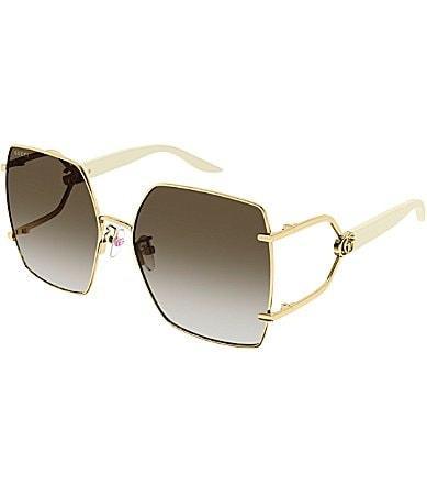 Gucci Womens Diapason 61mm Square Sunglasses Product Image