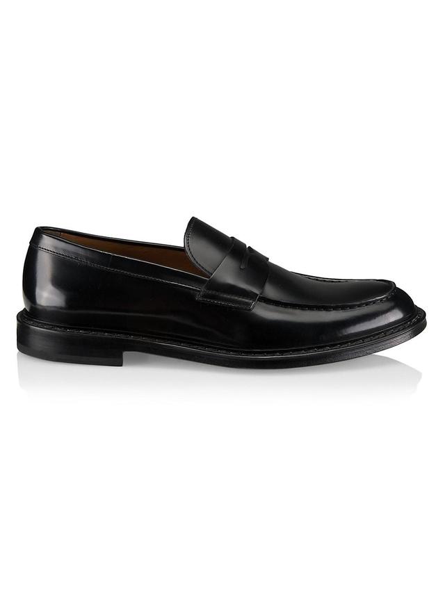 Mens Leather Penny Loafers Product Image