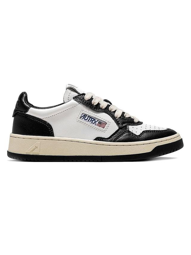 Womens Medalist Leather Low-Top Sneakers Product Image