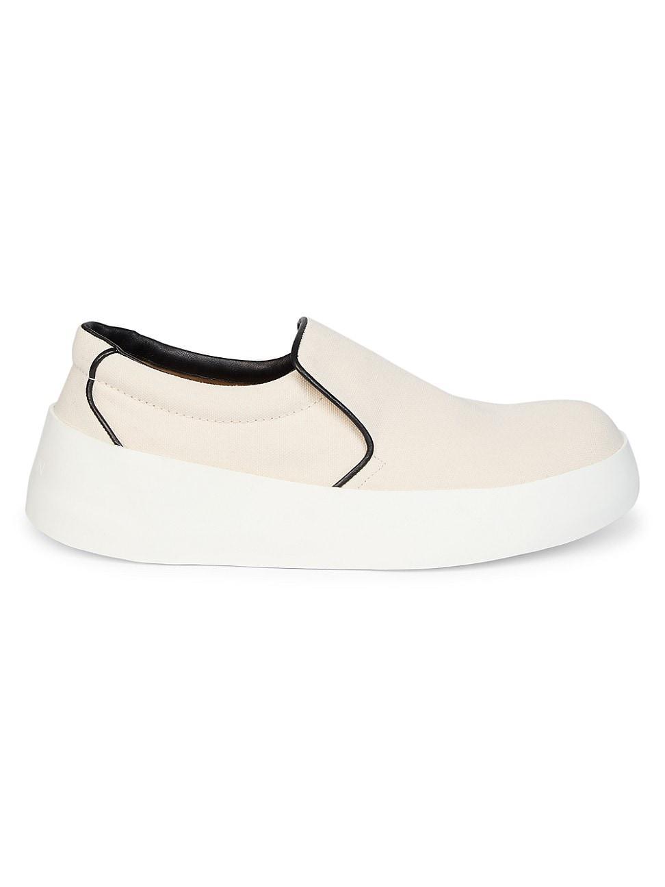 Mens Canvas Slip-On Sneakers Product Image