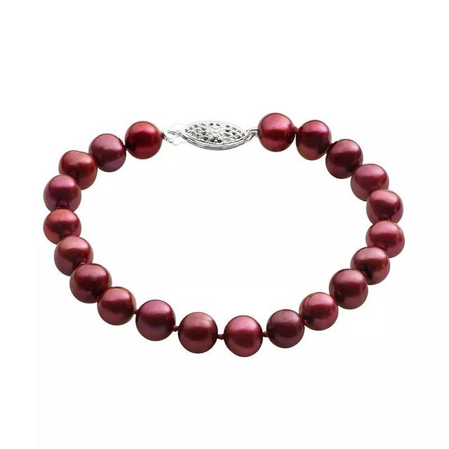 PearLustre by Imperial Dyed Freshwater Cultured Pearl Sterling Silver Bracelet, Womens Product Image