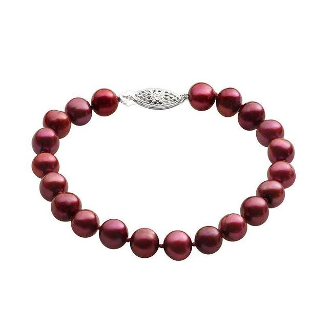 PearLustre by Imperial Dyed Freshwater Cultured Pearl Sterling Silver Bracelet, Womens Product Image