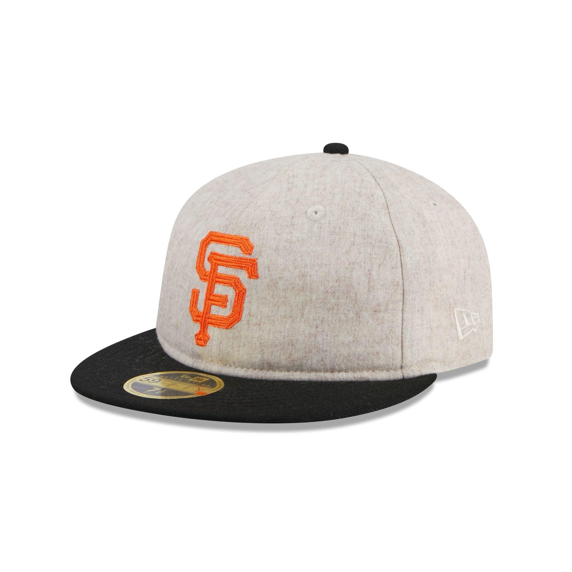 San Francisco Giants Melton Wool Retro Crown 59FIFTY Fitted Hat Male Product Image