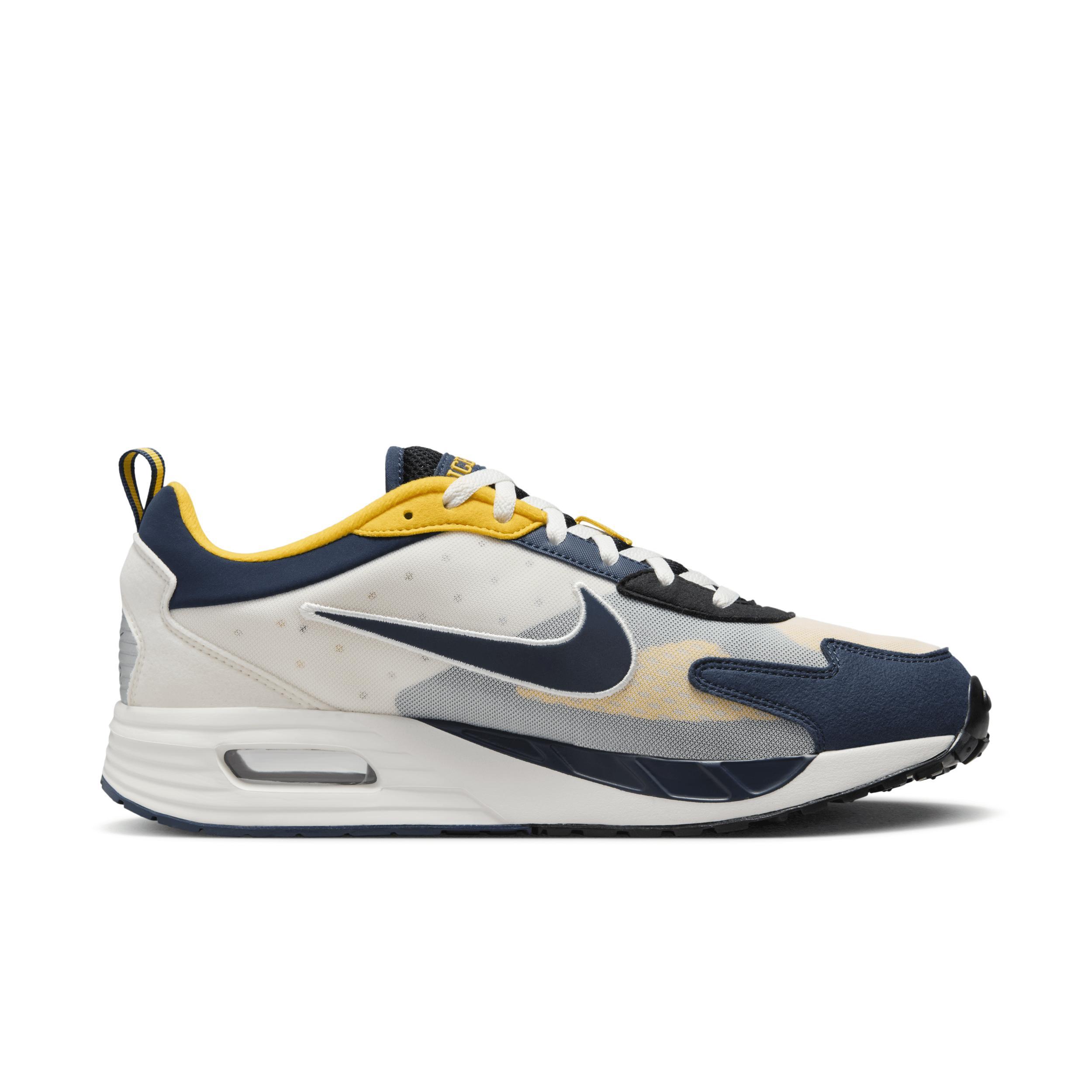 Michigan Nike Men's Air Max Solo Shoes Product Image