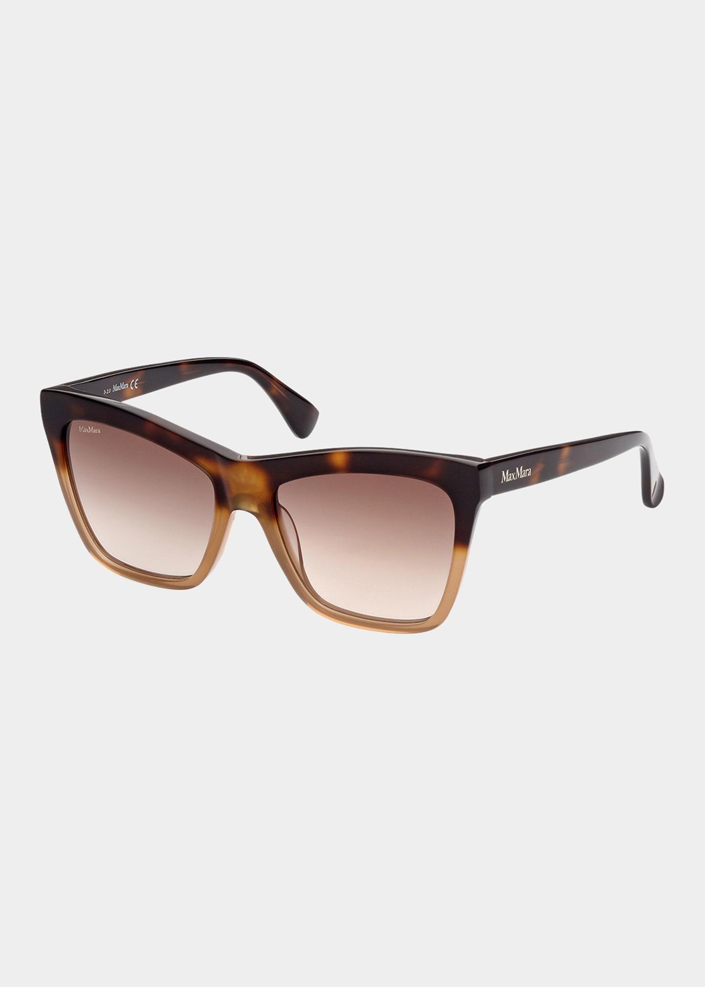 Max Mara 55mm Geometric Sunglasses Product Image