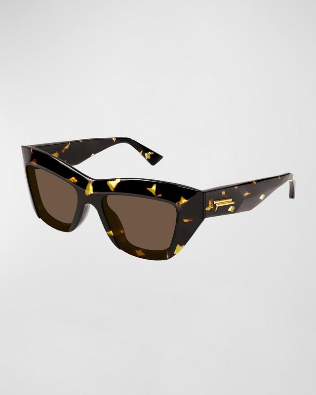 Raised Logo Acetate Cat-Eye Sunglasses Product Image