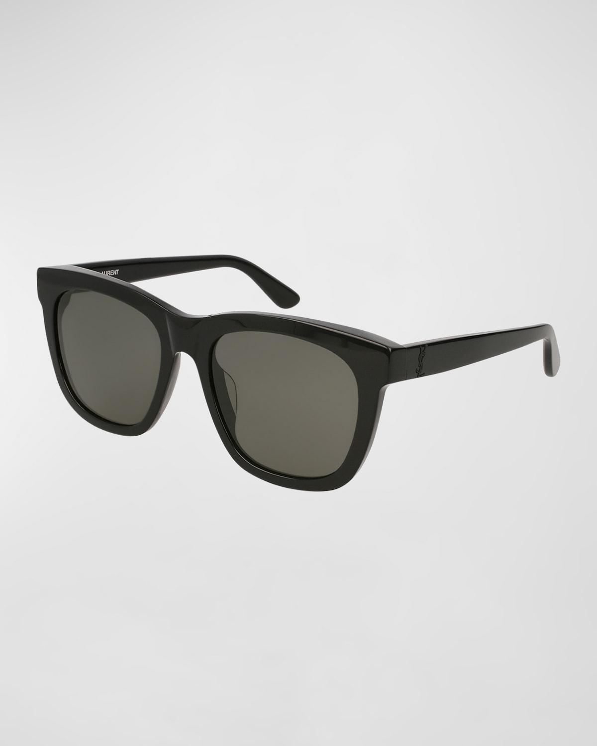 Mens SL M24K Oversize Square Acetate Sunglasses Product Image