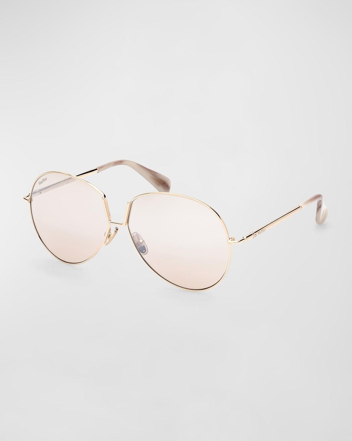 Womens Design8 60MM Aviator Sunglasses Product Image