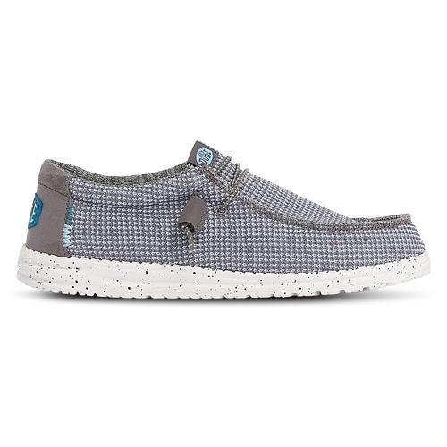 Hey Dude Wally Sport Mesh (Grey) Men's Shoes Product Image