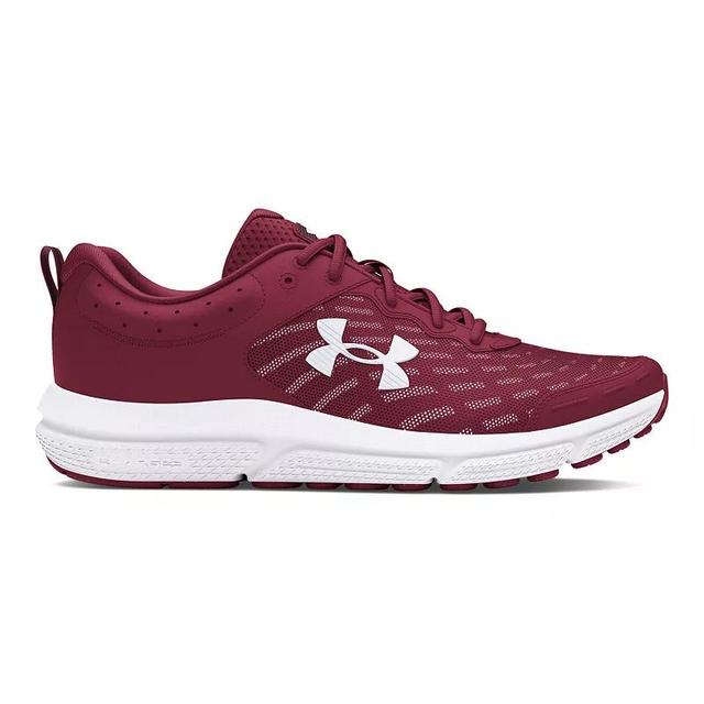 Under Armour Charged Assert 10 Mens Running Shoes Red White Product Image