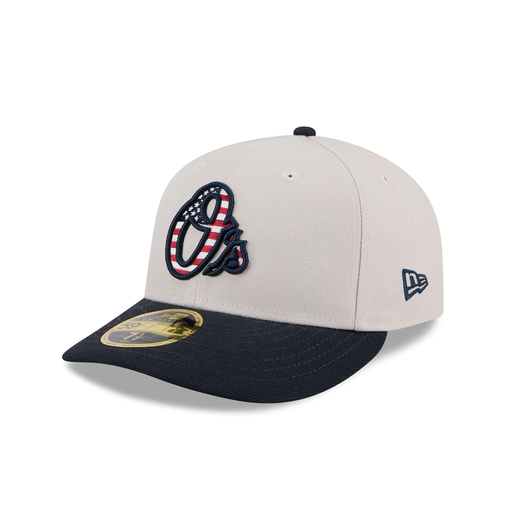 Baltimore Orioles Independence Day 2024 Low Profile 59FIFTY Fitted Hat Male Product Image