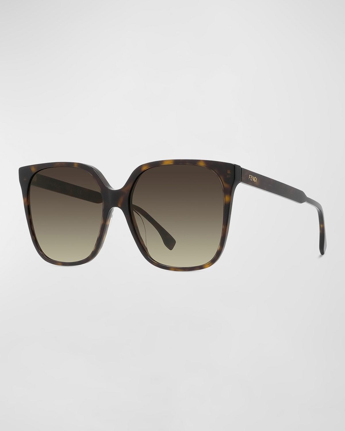 The Fendi Fine 59mm Geometric Sunglasses Product Image